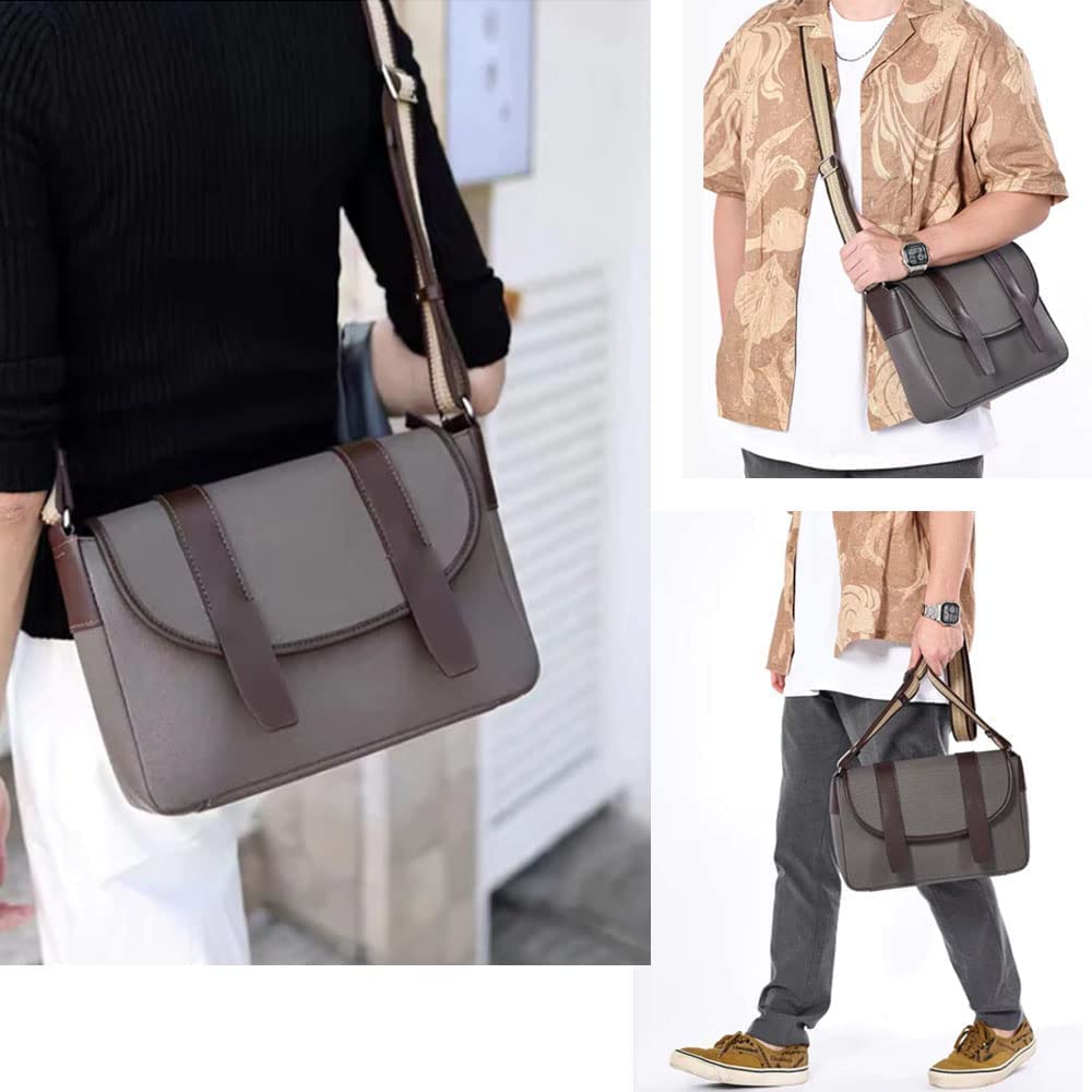 Amazon | POPSEWING レザーメンズメッセンジャーバッグ DIY キット